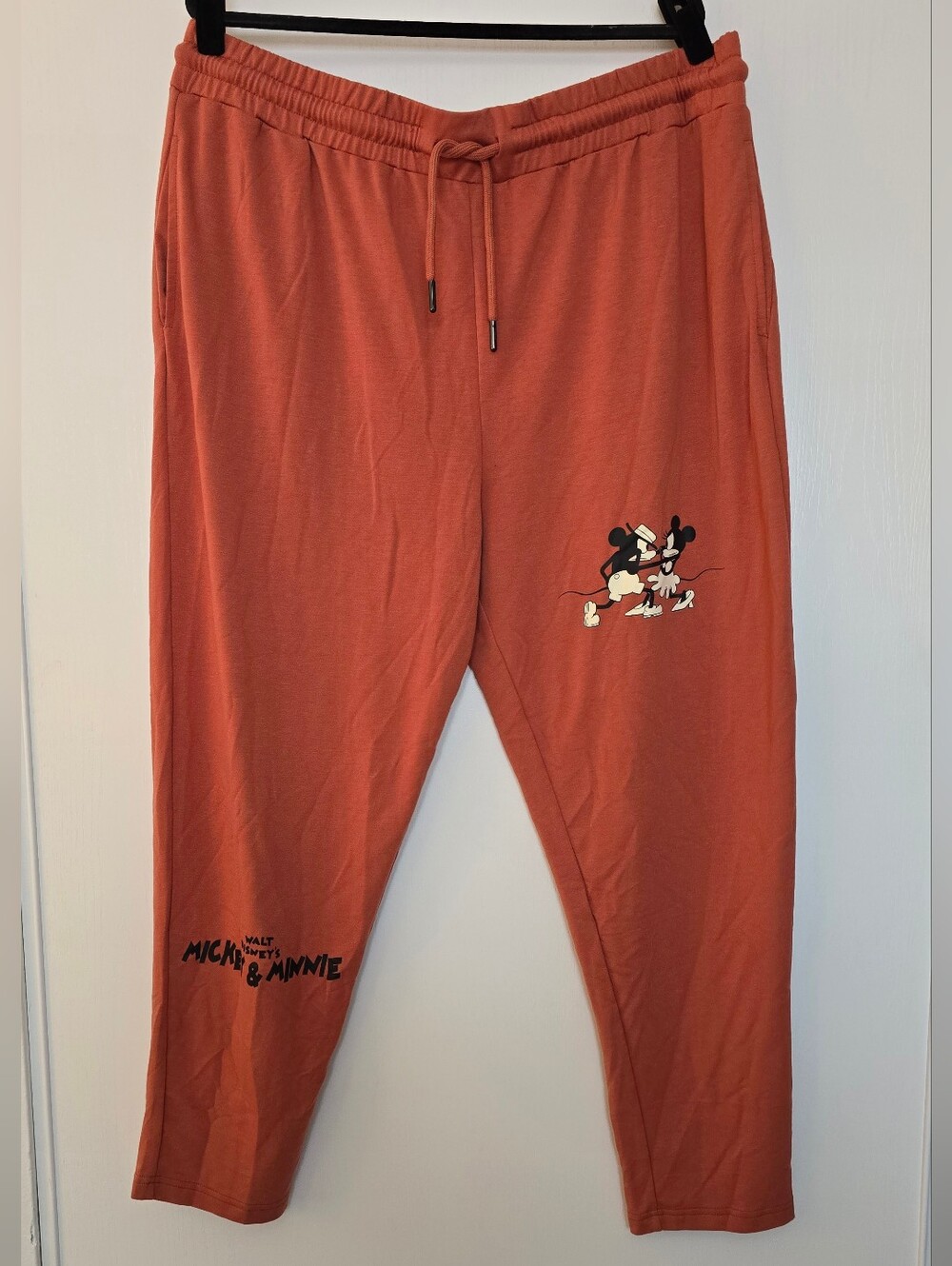 Disney - (Plus-Size) Retro Mickey & Minnie Embroidered Lounge Hoodie Pants Set - Picture 2 of 13